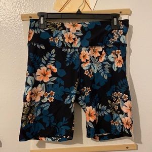 Large Calvin Klein floral Performance shorts